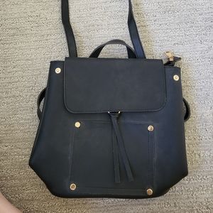 Convertible black bag